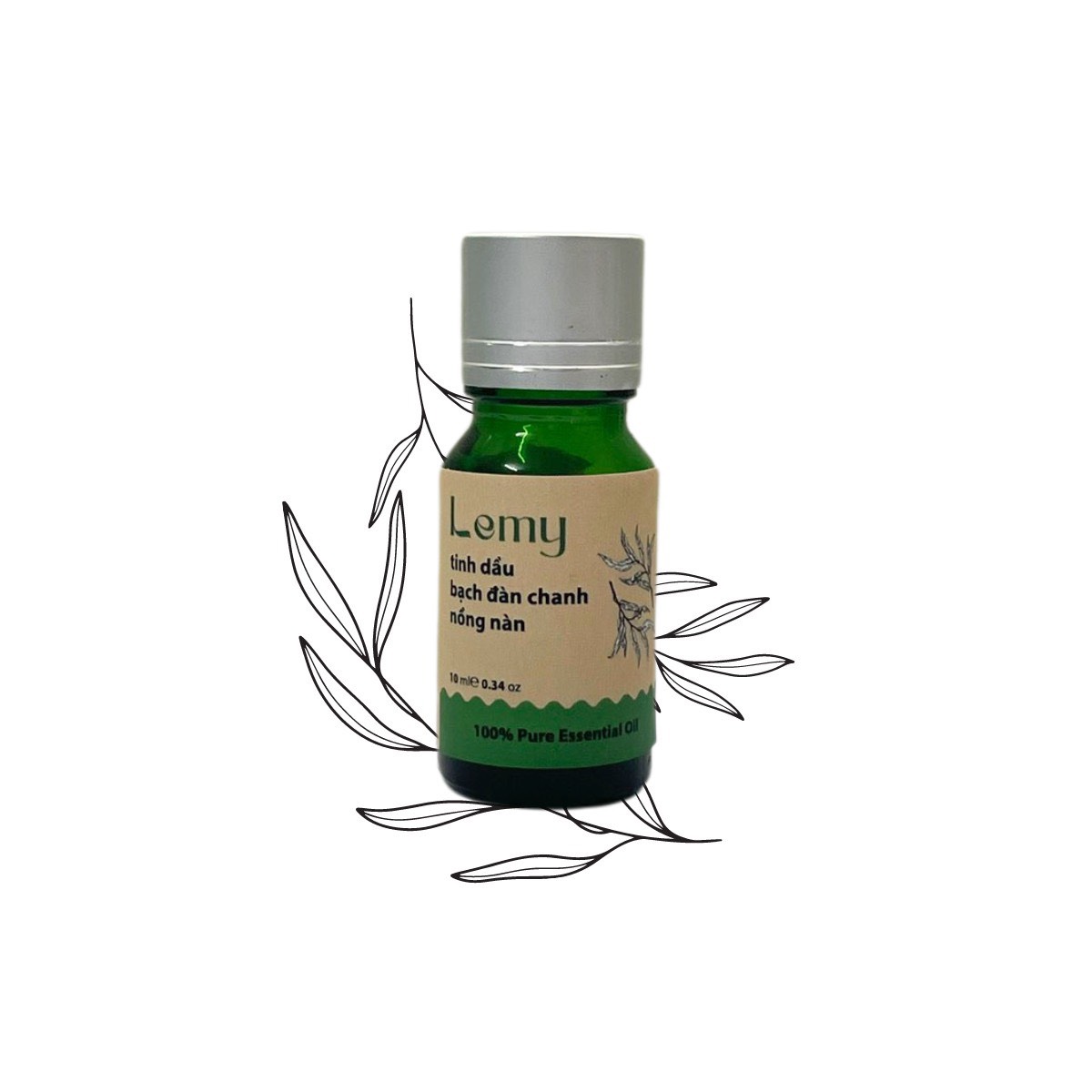 Tinh dầu bạch đàn chanh, thiên nhiên, 100% nguyên chất